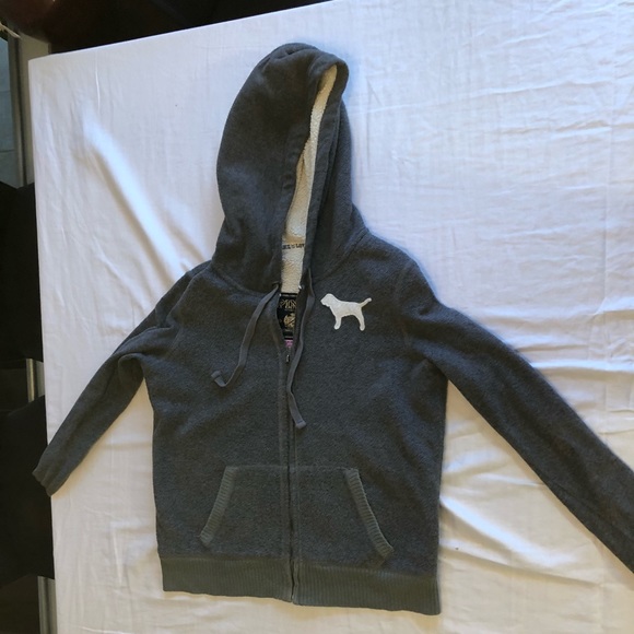 Pink Victoria secret hoodie - Picture 1 of 2